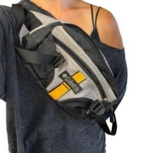 Columbia‎ Black and Gray Men's Bag